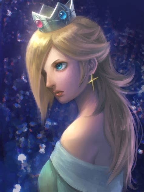 fan art rosalina|realistic rosalina drawing.